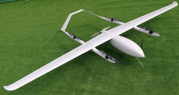 vtol flying wing Eagle Hero composite material for industrial UAV  surveillance - Imagen 2