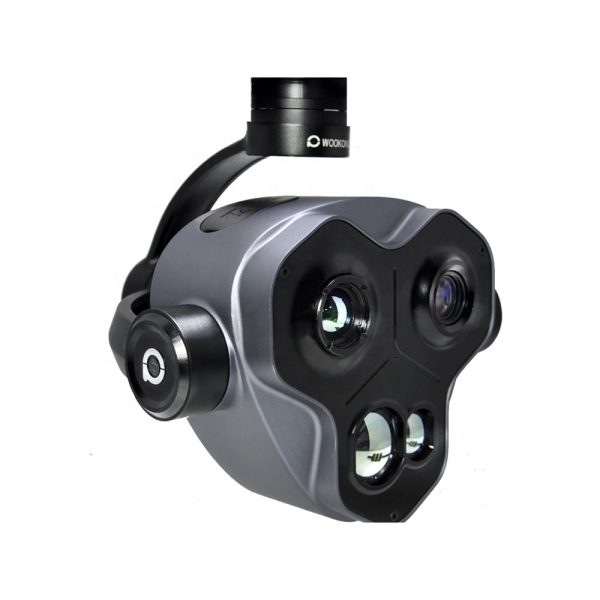 gimbal drone Dual sensor GPS laser ranger uav gimbal track compatible with DJI - Imagen 2