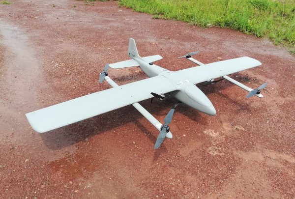 electric vtol vertical takeoff aircraft 3 meter Angel Wings  fixed wing   KIT for UAV building - Imagen 4