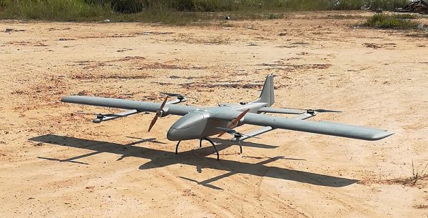 electric vtol vertical takeoff aircraft 3 meter Angel Wings  fixed wing   KIT for UAV building - Imagen 6
