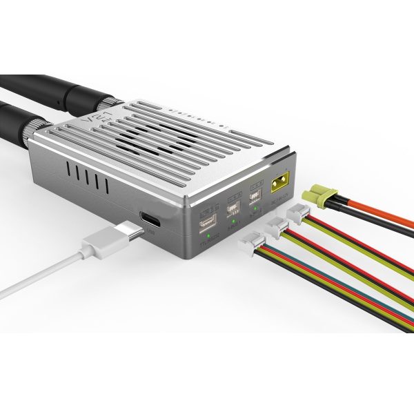 17KM video & data transmitter V21 Video link HD wireless digital data transmission link 3 in1 digital transmission and image transmission signals integrated with RC – Bild 4