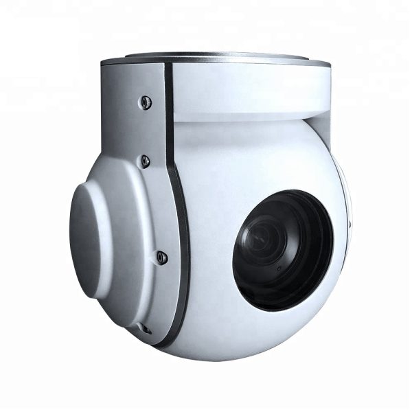drone camera gimbal 30x UAV gimbal  zoom HD starlight Camera  2 axis for fix wing with target  Tracking  for Police Inspection  Survey - Image 2