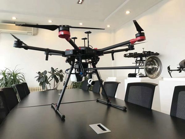 flame throwing drone attachment for DJI M600 - Imagen 2