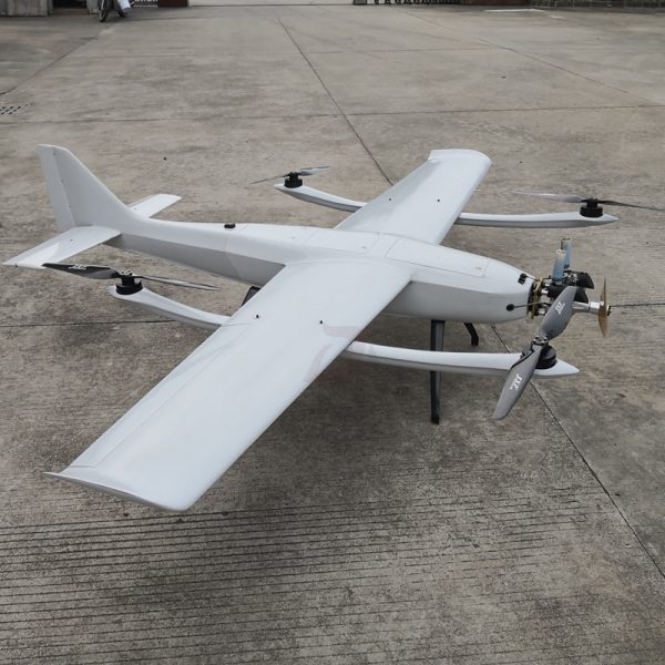 Long Endurance Fuel Power Fixed Wing gasoline VTOL UAV Surveillance Survey Mapping Gasoline Engine KIT Frame - Imagen 7