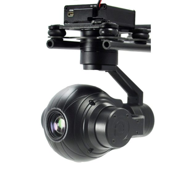 3 axis stabilizer UAV gimbal optical zoom dji video camera for drone - Imagen 5