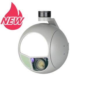 Q30TIRM-15100 Superior Triple Sensors 7X Optical Zoom 1280 IR Thermal STARVIS EO with 10km LRF Gimbal Camera